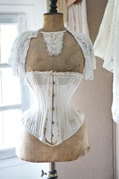 Detail of vintage dressmakers dummy