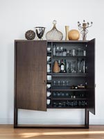 Wooden drinks cabinet