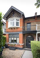 Exterior of Edwardian London home