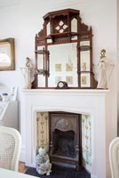 Classic vintage fireplace