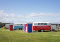 Vintage caravans