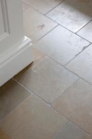 Stone tiled floor 
