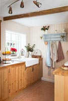 Small wooden country kitchen 
