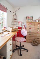 Sewing room and home office 