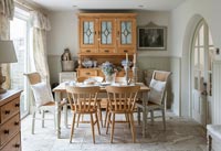 Modern country style dining room 