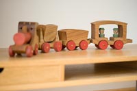 Toy train set