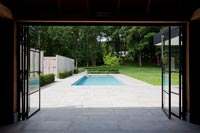 Patio with swimming pool