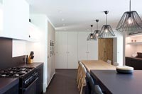 Modern dining and kitchen