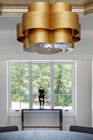 Modern gold ceiling lamp