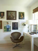 Modern home office space