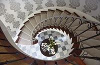 Classic spiral staircase