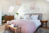 Modern pink bedroom