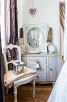 Vintage dressing table and chair 