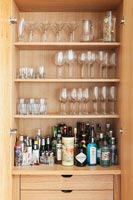 Modern drinks cabinet 