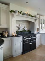 Country kitchen range cooker 