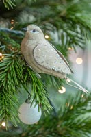 Dove Christmas tree decoration 