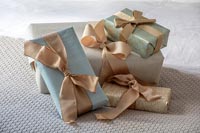Wrapped presents 