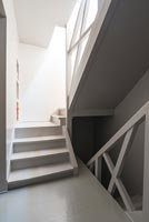 Contemporary landing and staircase 