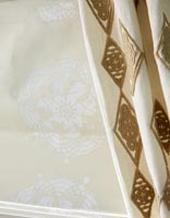 Embroidered curtains 