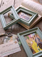 Selection of photo frames 