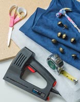 Tools and equipment for making a headboard 