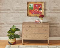 Gold chest of drawers 
