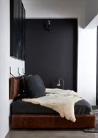 Modern monochrome bedroom 