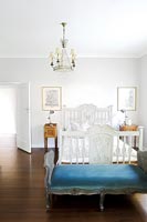 Classic white bedroom 
