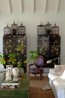 Ornate Chinese cabinets 