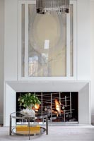 Modern fireplace