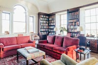Library room of Boconnoc House