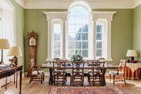 Dining room in Boconnoc House