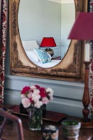 Reflection of classic bedroom 