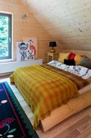 Wooden bedroom 