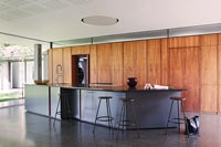 Modern open plan kitchen 