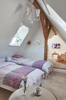 Classic attic bedroom 