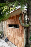 Country wooden shed 