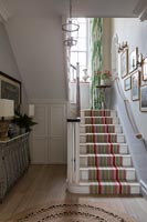 Traditional hallway and staircase 