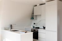 Modern white kitchen 