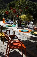 Patio dining table and chairs 