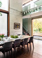 Contemporary glazed dining room 