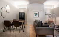 Dining and living space - modern open plan 