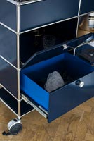 Blue chest of drawers 