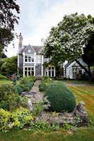 Classic house and garden 