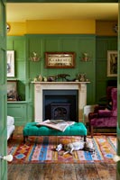 Classic colourful living room 
