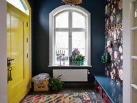 Colourful hallway 