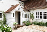 Country cottage entrance 