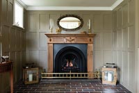 Classic fireplace 