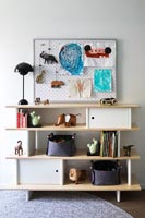 Wooden childs bookcase