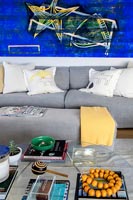 Modern living room detail 